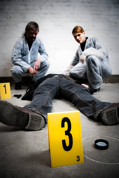 istock Crime Scene Investigation with Dead Body 108225188