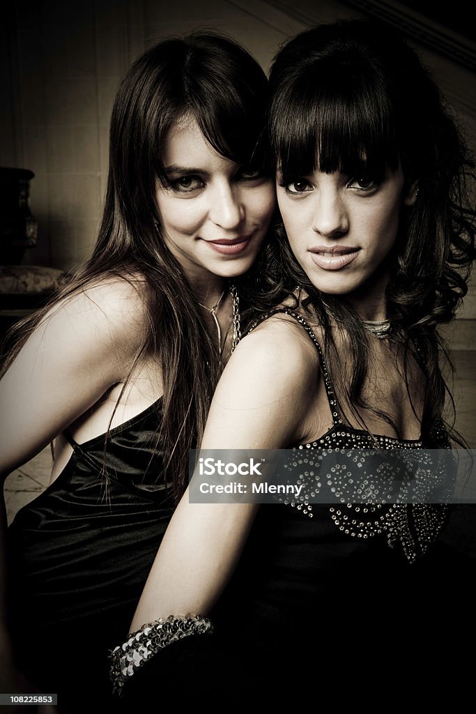 Duas mulheres jovens - Royalty-free Fetichismo Foto de stock