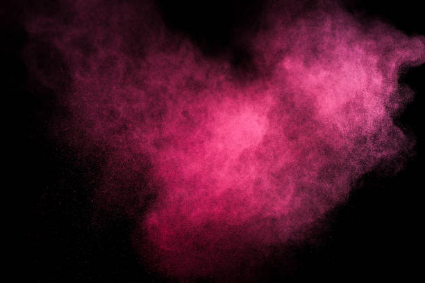 istock Abstract red and pink paint Holi. 1082260594