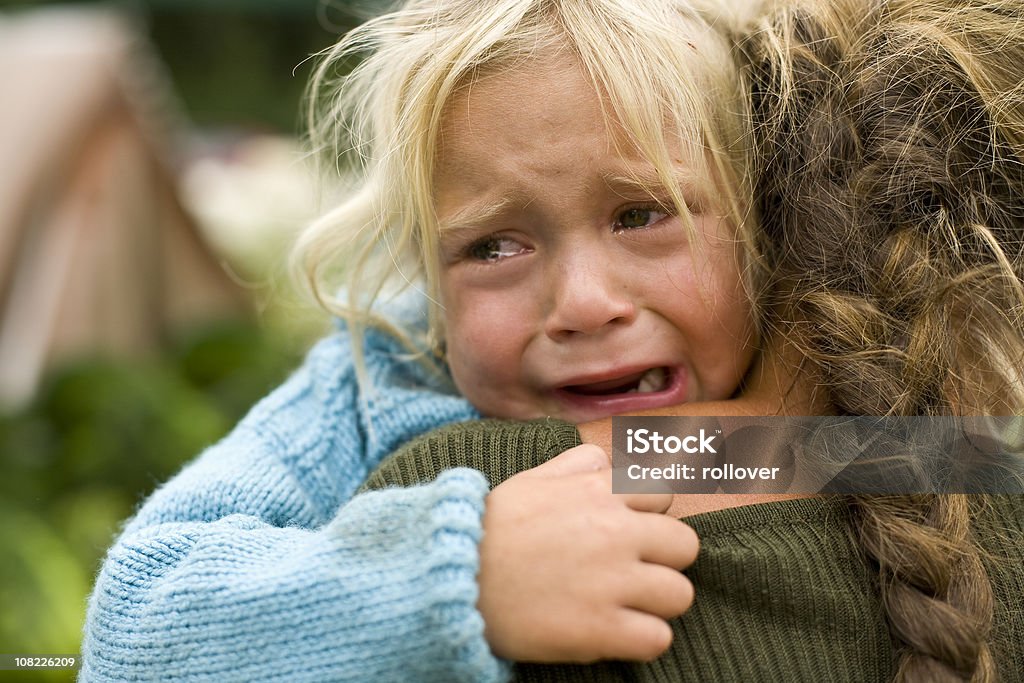 Girl crying  Child Stock Photo