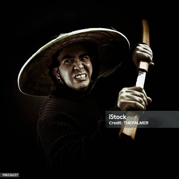 Foto de Neto Do Dragão e mais fotos de stock de Ninja - Ninja, Armamento, Espada de samurai