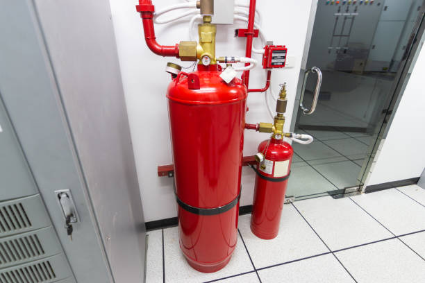 istock FM-200 Suppression Systems, FM200 Gas Flooding System 1082262310