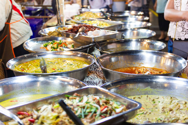 istock Thai foods style Rice and Curry 1082262646