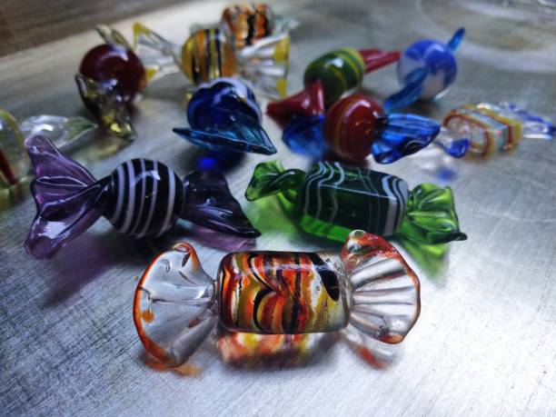 istock Fused glass  is famous Venetian souvenir. 1082267910