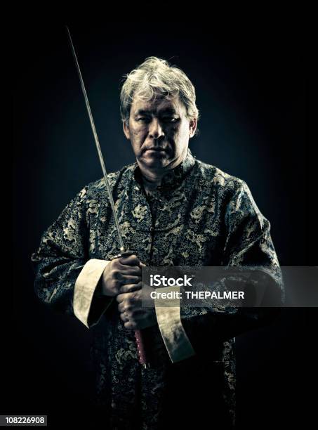 Die Rückkehr Von Krieger Schmelzen In Pot Stockfoto und mehr Bilder von Porträt - Porträt, Samurai, Aktivitäten und Sport