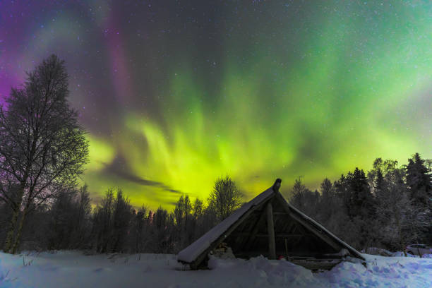 istock Northern Light in Finland 1082287244