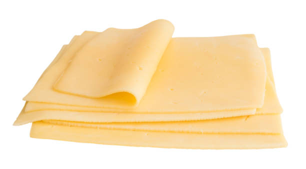 istock Sliced Gouda Cheese Isolated on White Background 1082289798