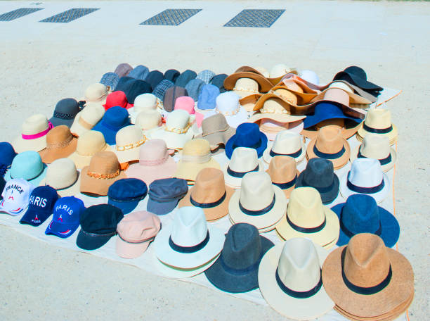 istock Souvenirs Hat in Paris, France 1082297268