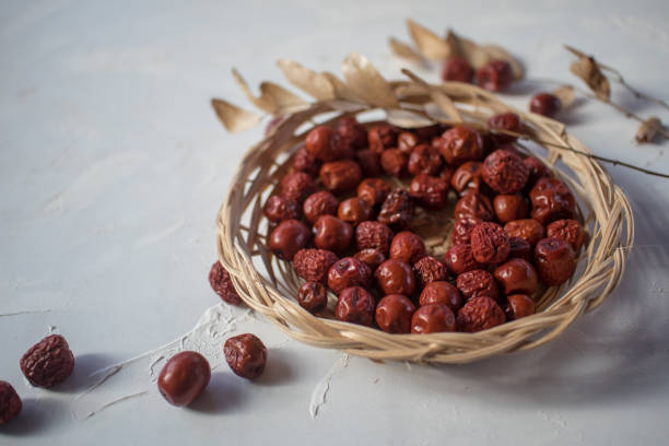 dry jujube and dry leafy branch, useful fruit