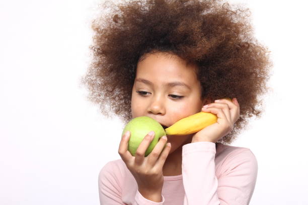 istock Beautiful little afro child 1082307132