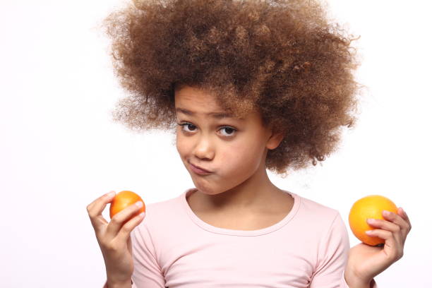 istock Beautiful little afro child 1082307230