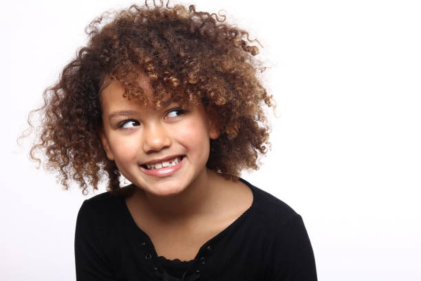 istock Beautiful little afro child 1082307308