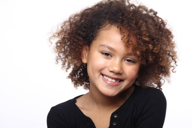 istock Beautiful little afro child 1082307344