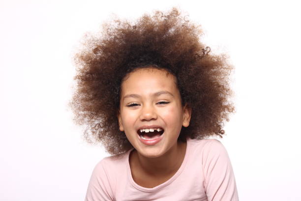 istock Beautiful little afro child 1082307466