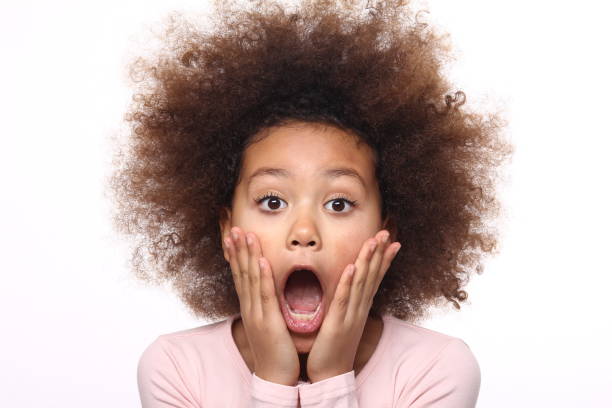 istock Beautiful little afro child 1082307476