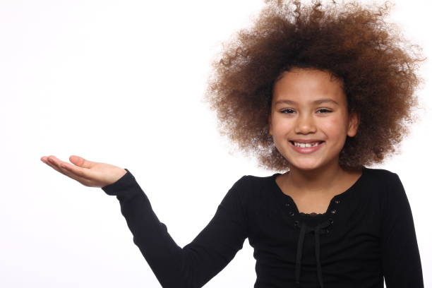 istock Beautiful little afro child 1082307542
