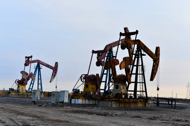 istock The oil pump 1082313350