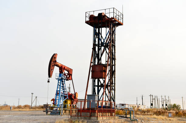 istock The oil pump 1082313776