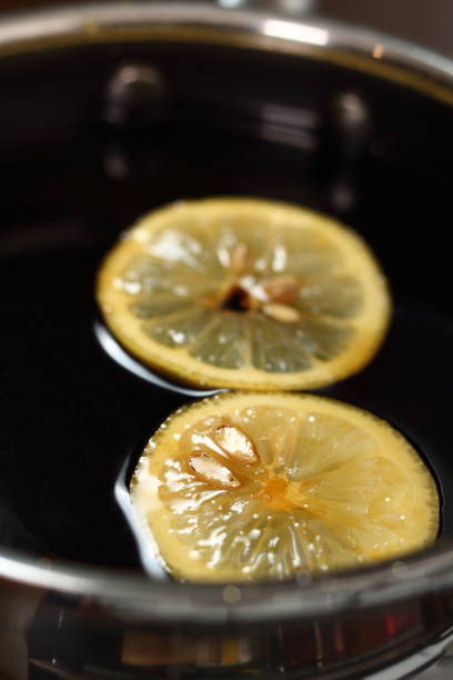 istock Lemon slices in black treacle syrup 1082314024