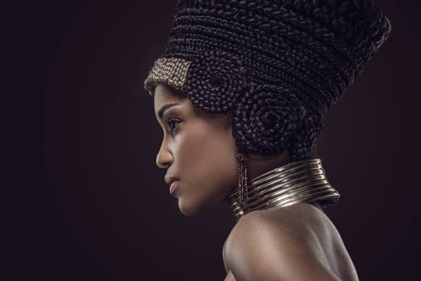 istock Beautiful Nefertiti Woman 1082316266