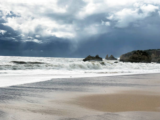 istock Beautiful landscape of the beach 1082316384