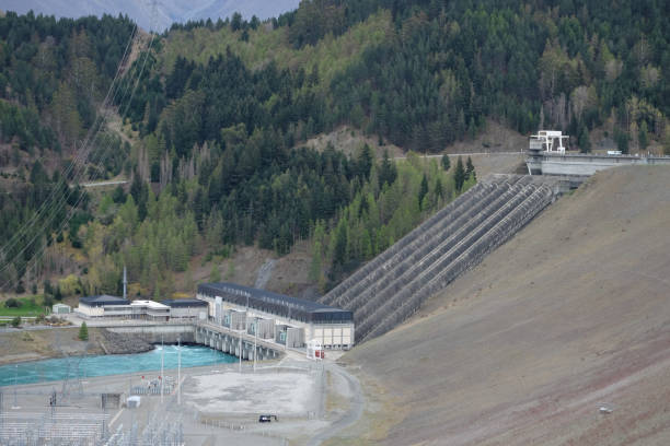 istock Renewable resources of a Hydroelectric power plant 1082317308