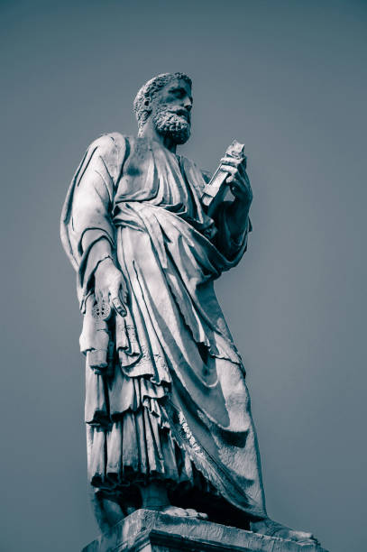 istock Statue of Saint Peter in Rome, Italy 1082322104