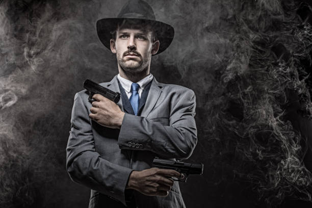 istock Italian Gangster Man 1082328586