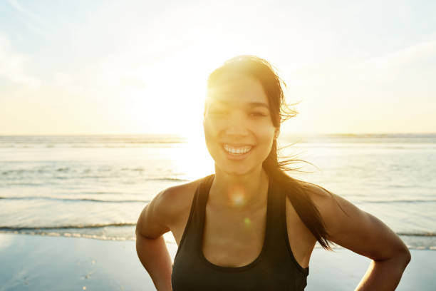 istock Running makes me feel good both physically and mentally 1082345564