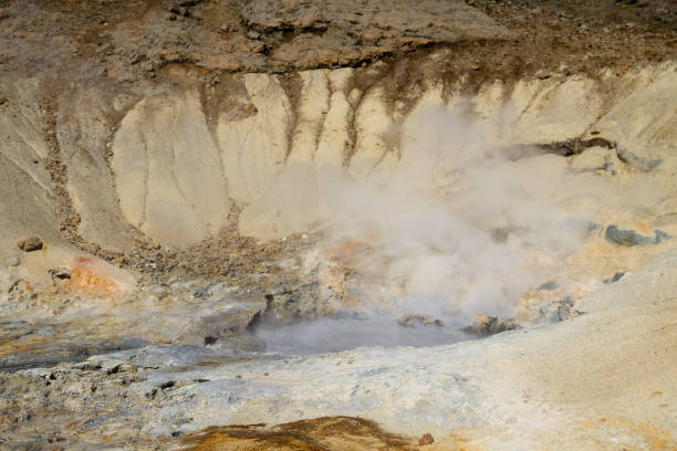 istock Seltun mud pools day view, Iceland landmark 1082351080