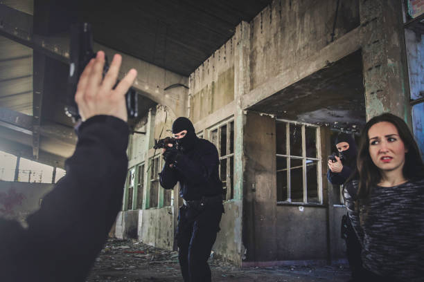 istock Police action - SWAT - SWAT Team in action 1082353048