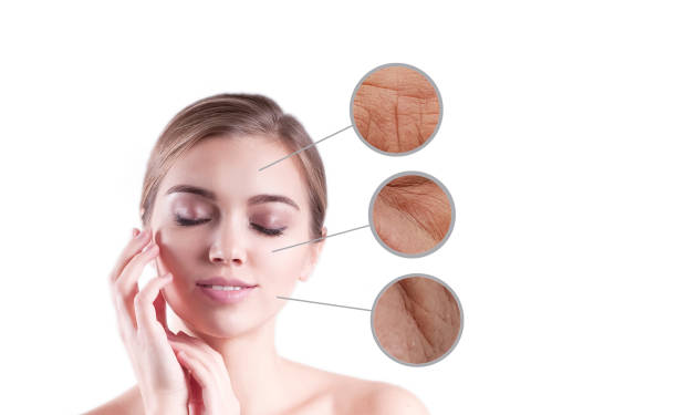 istock girl wrinkles on face collage 1082353156
