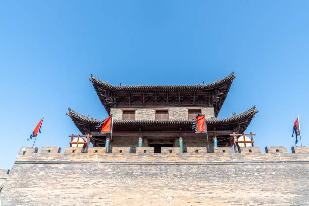 istock Yanmen pass Great Wall, shanxi, China 1082361744