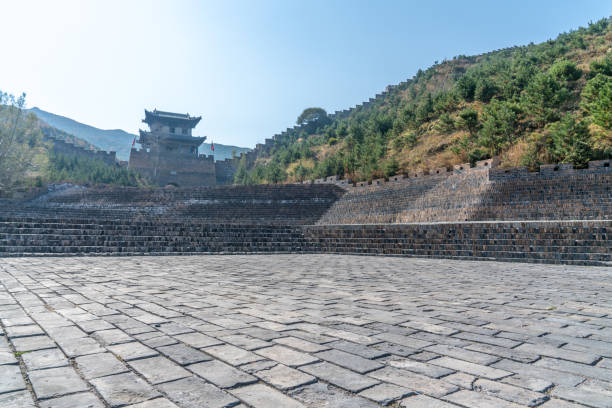 istock Yanmen pass Great Wall, shanxi, China 1082361748