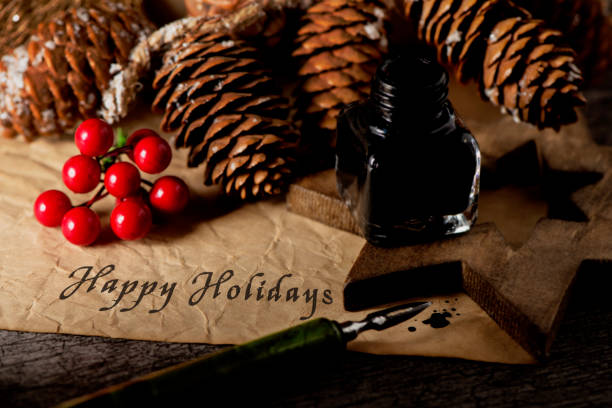 istock christmas ornaments and text happy holidays 1082365036