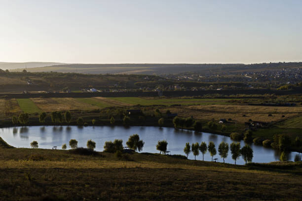 Drohne Antenne Sicht mit See – Foto