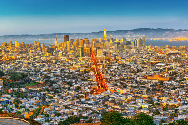 istock Panoramic view of the San Francisco city. 1082376294