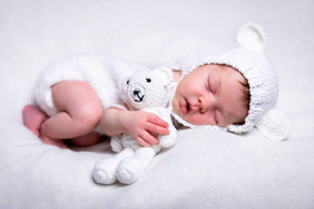 istock Cute newborn baby 1082377790