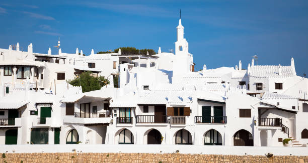 istock Traditional village in Menorca, Spain 1082384600