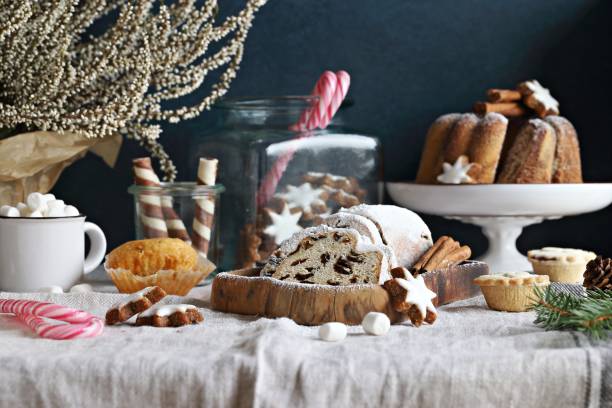 istock Christmas festive dessert table 1082389238