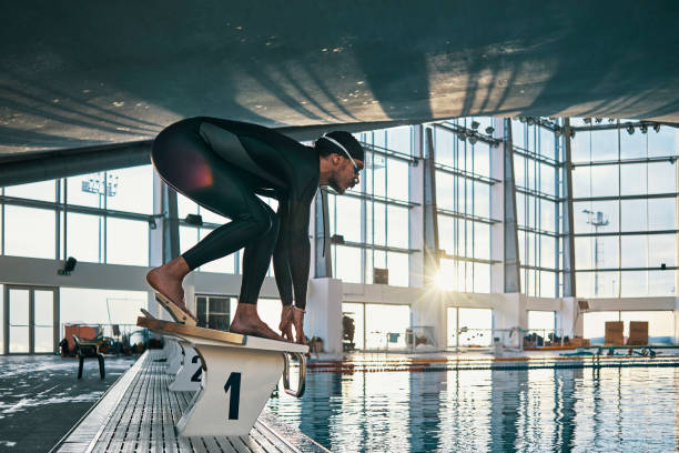 professional swimmer ready to set new records