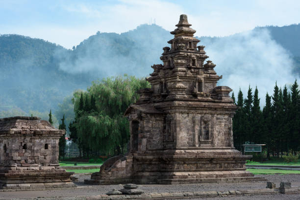 istock Candi Arjuna hindu temple, in Arjuna complex, Dieng Plateau, Central Java, Indonesia. 1082393430