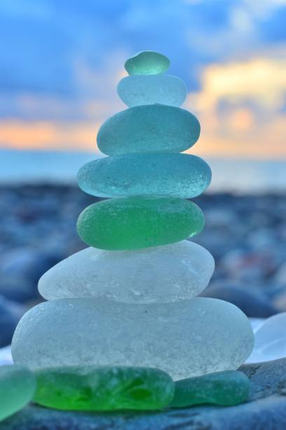 istock Close-Up Of Stack Of Stones 1082402252