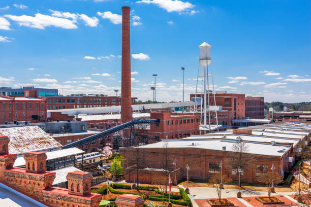 istock Durham, North Carolina, USA Skyline. 1082414274