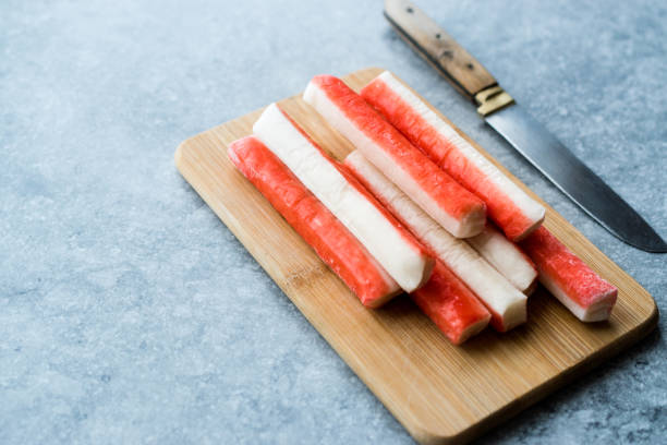 istock Fresh Crab Sticks Surimi Ready to Eat. 1082414518