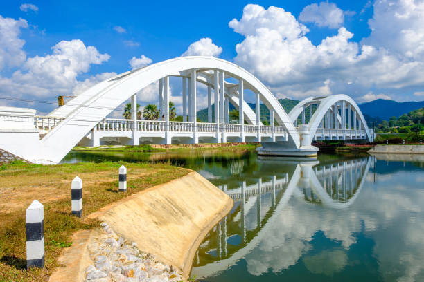 istock White Railway Bridge in Lamphun 1082421708