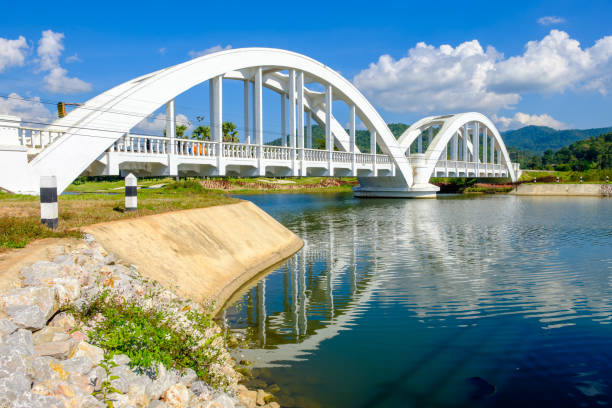 istock White Railway Bridge in Lamphun 1082421768