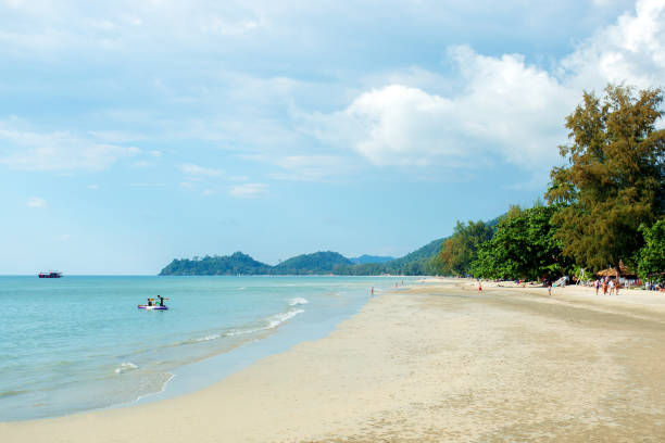 istock tropical island paradise beach, 1082421780