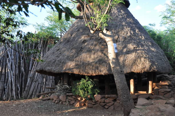 istock Traditional Konso tribe village 1082423986