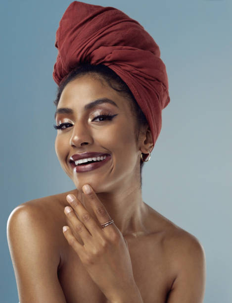 istock Enjoying her natural look 1082426992